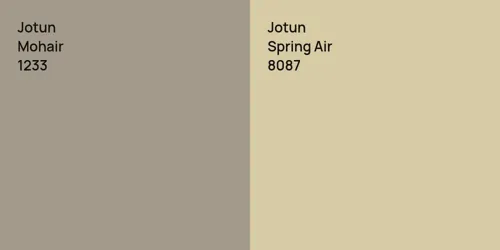 1233 Mohair vs 8087 Spring Air