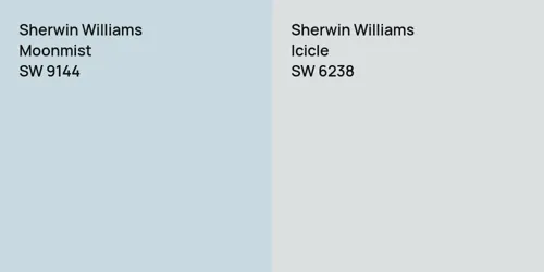 SW 9144 Moonmist vs SW 6238 Icicle