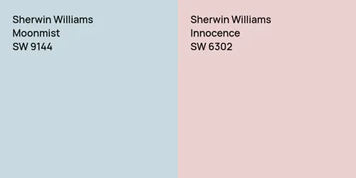 SW 9144 Moonmist vs SW 6302 Innocence