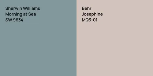 SW 9634 Morning at Sea vs MQ3-01 Josephine