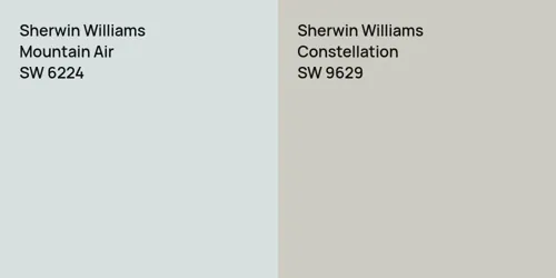 SW 6224 Mountain Air vs SW 9629 Constellation