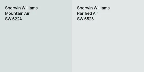 SW 6224 Mountain Air vs SW 6525 Rarified Air