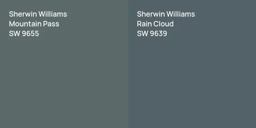 SW 9655 Mountain Pass vs SW 9639 Rain Cloud