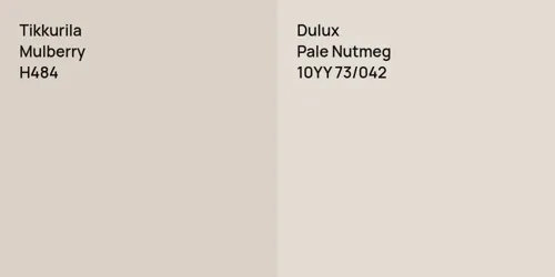 H484 Mulberry vs 10YY 73/042 Pale Nutmeg