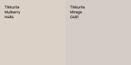 H484 Mulberry vs G481 Mirage