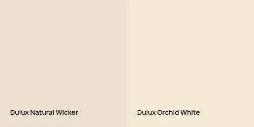 null Natural Wicker vs null Orchid White