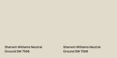 SW 7568 Neutral Ground vs SW 7568 Neutral Ground