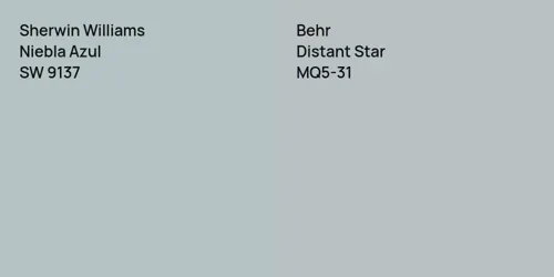 SW 9137 Niebla Azul vs MQ5-31 Distant Star