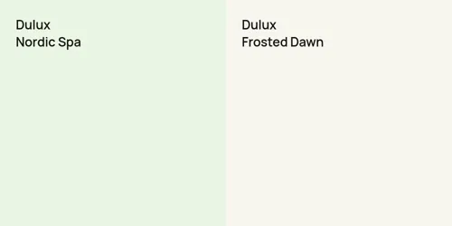 null Nordic Spa vs null Frosted Dawn