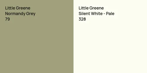 79 Normandy Grey vs 328 Silent White - Pale