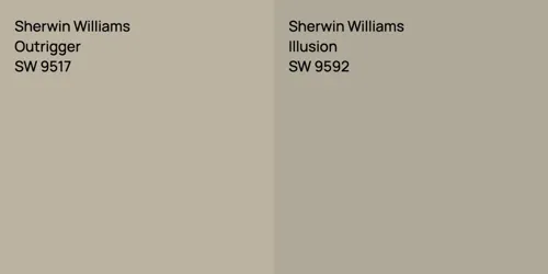 SW 9517 Outrigger vs SW 9592 Illusion