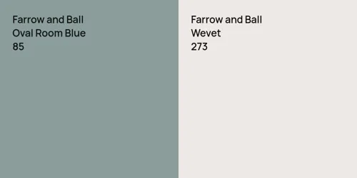 85 Oval Room Blue vs 273 Wevet