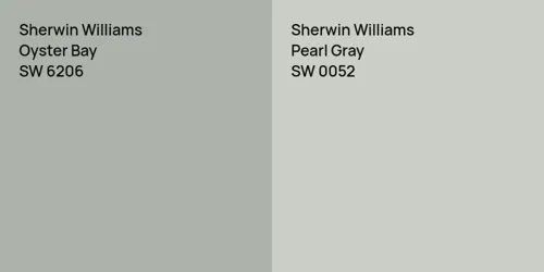 SW 6206 Oyster Bay vs SW 0052 Pearl Gray