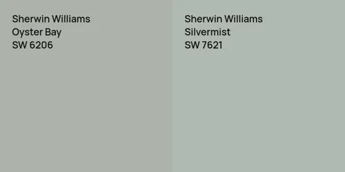 SW 6206 Oyster Bay vs SW 7621 Silvermist