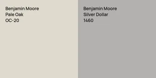 OC-20 Pale Oak vs 1460 Silver Dollar