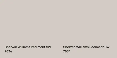 SW 7634 Pediment vs SW 7634 Pediment