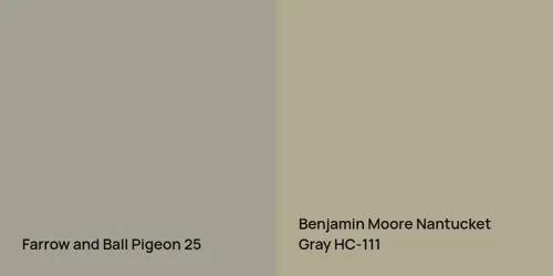 25 Pigeon vs HC-111 Nantucket Gray