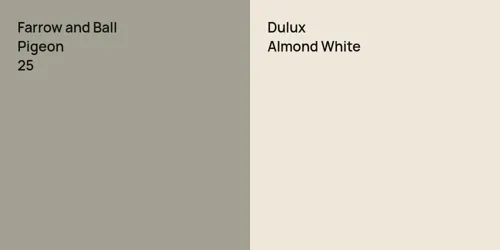 25 Pigeon vs null Almond White