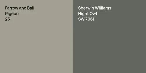 25 Pigeon vs SW 7061 Night Owl