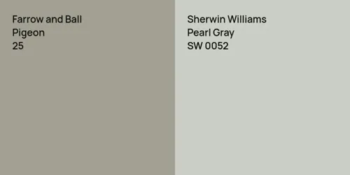 25 Pigeon vs SW 0052 Pearl Gray