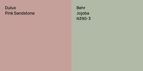 null Pink Sandstone vs N390-3 Jojoba