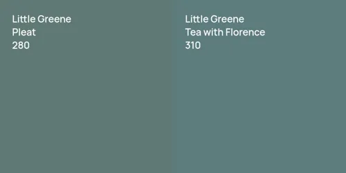 280 Pleat vs 310 Tea with Florence