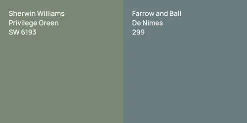 SW 6193 Privilege Green vs 299 De Nimes