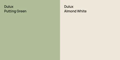  Putting Green vs  Almond White