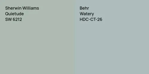 SW 6212 Quietude vs HDC-CT-26 Watery