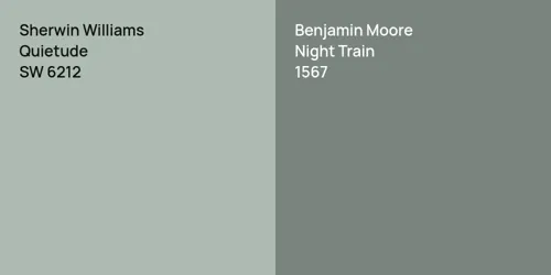 SW 6212 Quietude vs 1567 Night Train