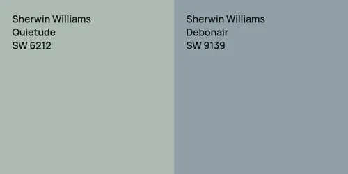 SW 6212 Quietude vs SW 9139 Debonair