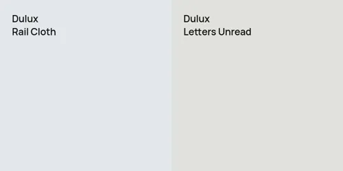 null Rail Cloth vs null Letters Unread