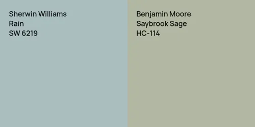 SW 6219 Rain vs HC-114 Saybrook Sage