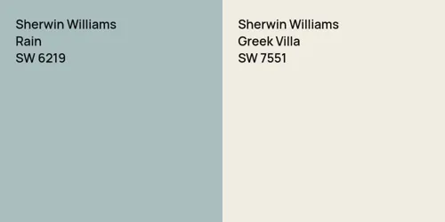 SW 6219 Rain vs SW 7551 Greek Villa