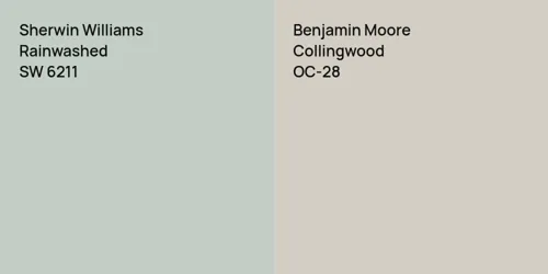 SW 6211 Rainwashed vs OC-28 Collingwood