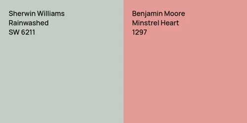 SW 6211 Rainwashed vs 1297 Minstrel Heart