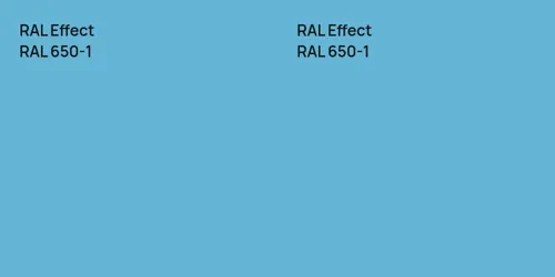 RAL 650-1  vs RAL 650-1 