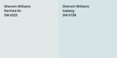 SW 6525 Rarified Air vs SW 6798 Iceberg