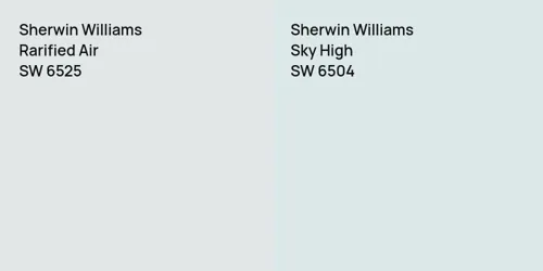 SW 6525 Rarified Air vs SW 6504 Sky High