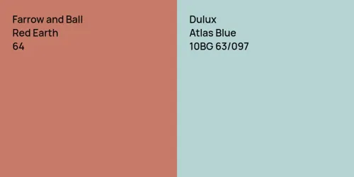 64 Red Earth vs 10BG 63/097 Atlas Blue