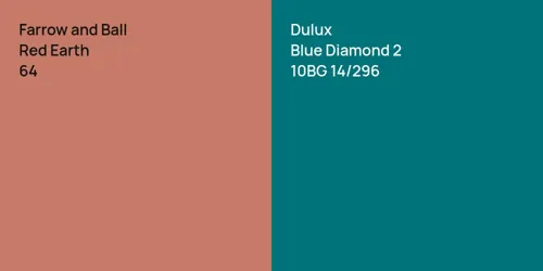 64 Red Earth vs 10BG 14/296 Blue Diamond 2