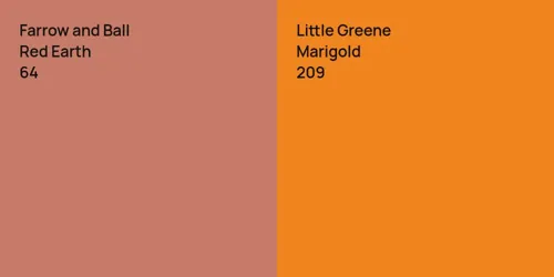 64 Red Earth vs 209 Marigold