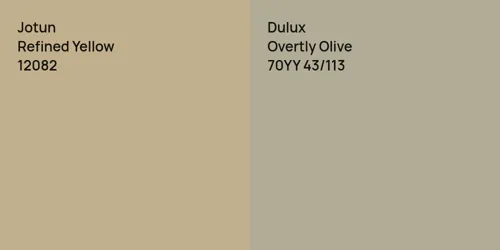 12082 Refined Yellow vs 70YY 43/113 Overtly Olive