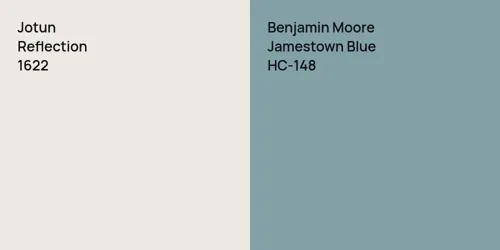 1622 Reflection vs HC-148 Jamestown Blue