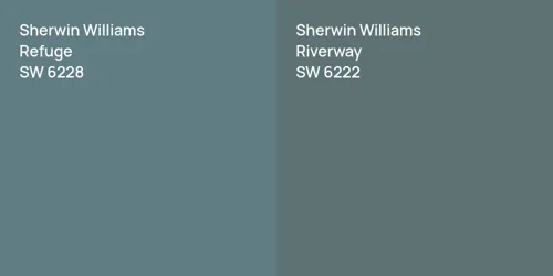 SW 6228 Refuge vs SW 6222 Riverway