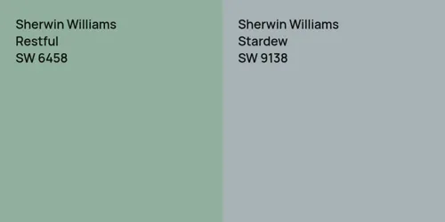 SW 6458 Restful vs SW 9138 Stardew