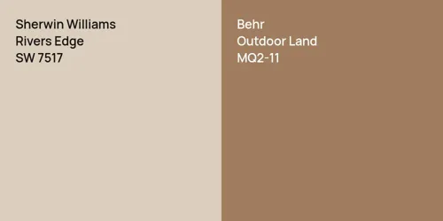 SW 7517 Rivers Edge vs MQ2-11 Outdoor Land