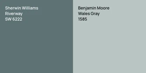 SW 6222 Riverway vs 1585 Wales Gray