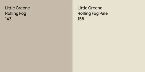 143 Rolling Fog vs 158 Rolling Fog Pale