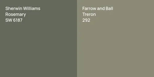 SW 6187 Rosemary vs 292 Treron